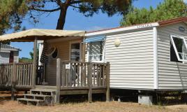 Mobil home du camping Mimizan Plage