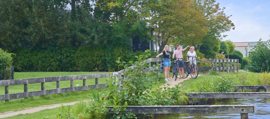 Balade à vélo au camping de Meerwijck